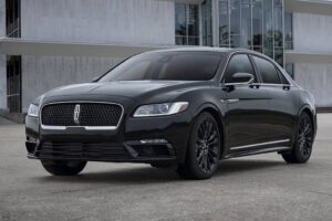 Black Lincoln Car